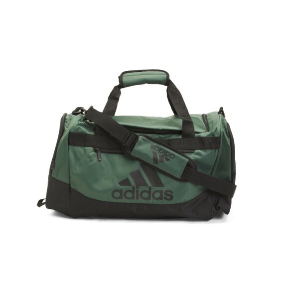 ADIDAS Green/Black Unisex Defense 2 Medium Duffel Bag